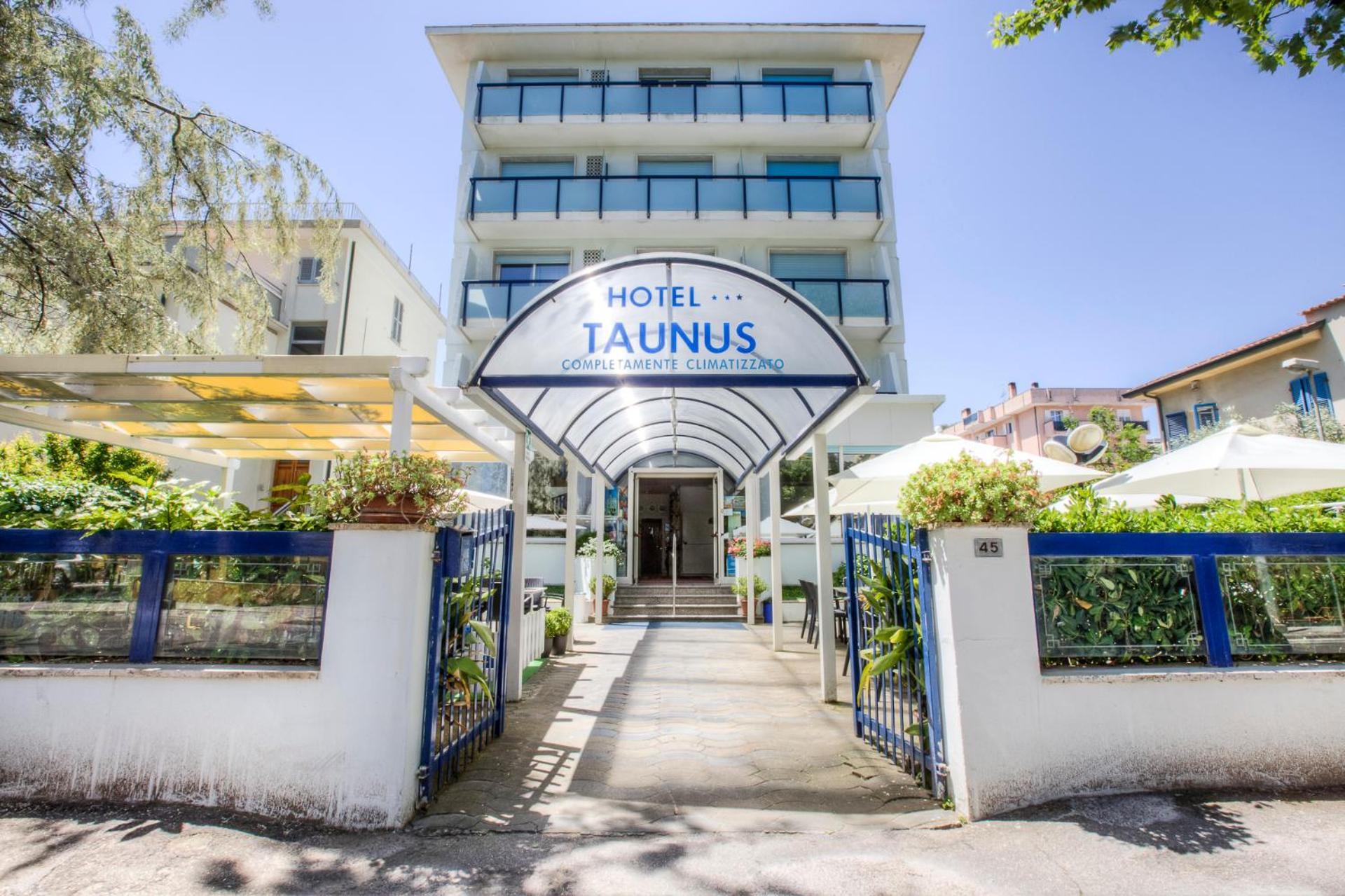 Hotel Taunus - Vista Mare Riccione Eksteriør bilde